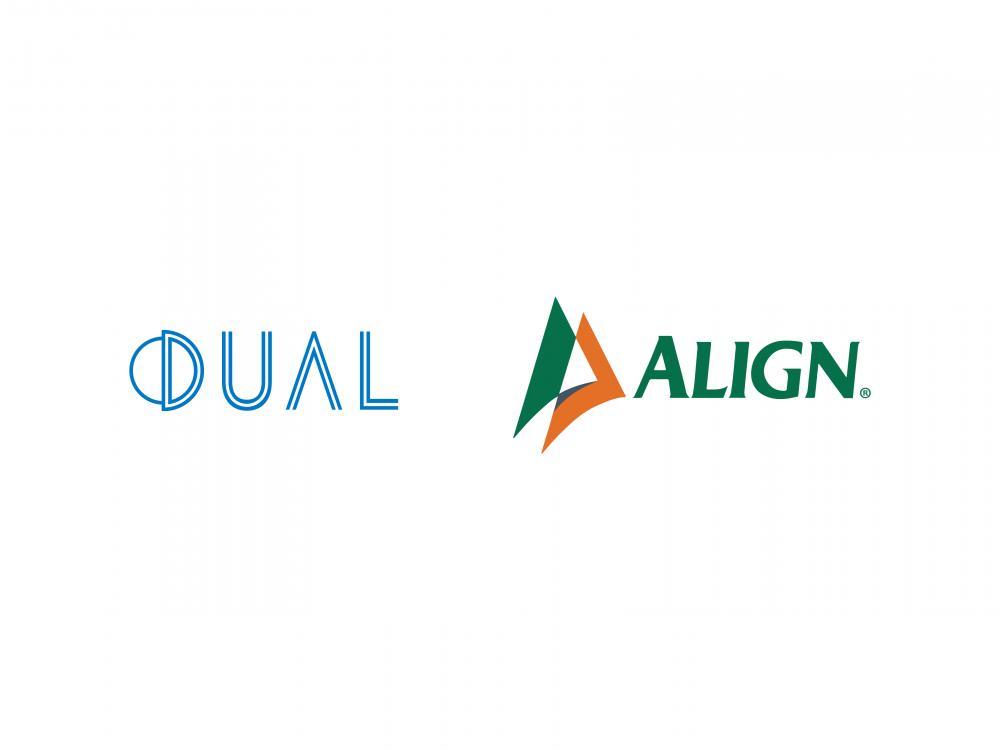 DUAL Align logo DUAL Align logo