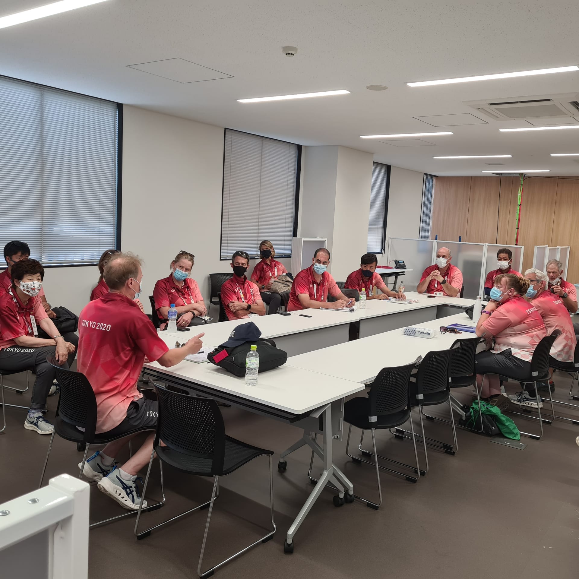 The daily team meeting